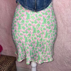 Zara Floral skirt